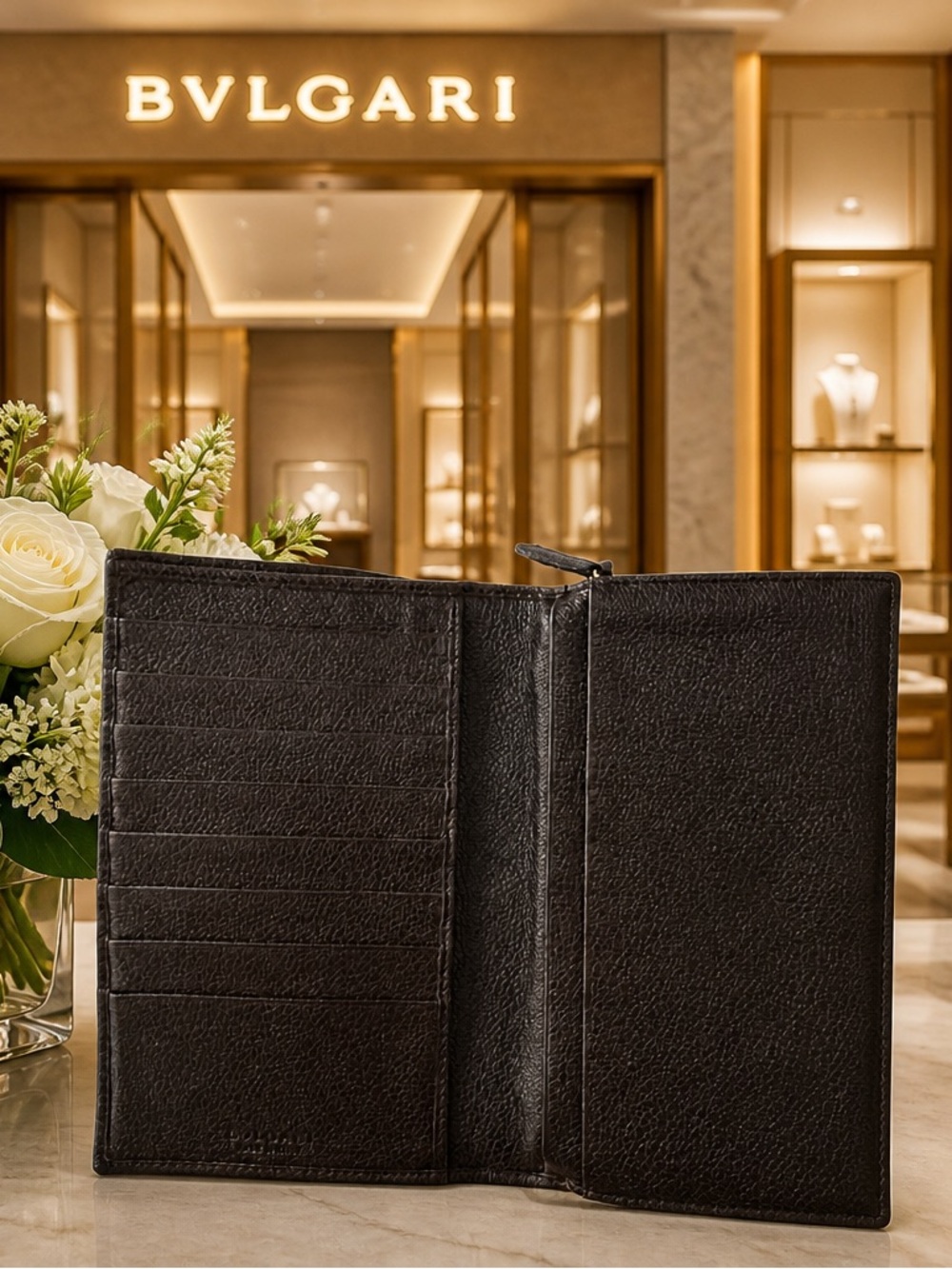 BVLGARI Leather Continental Long Wallet 💖 - Picture 2 of 12